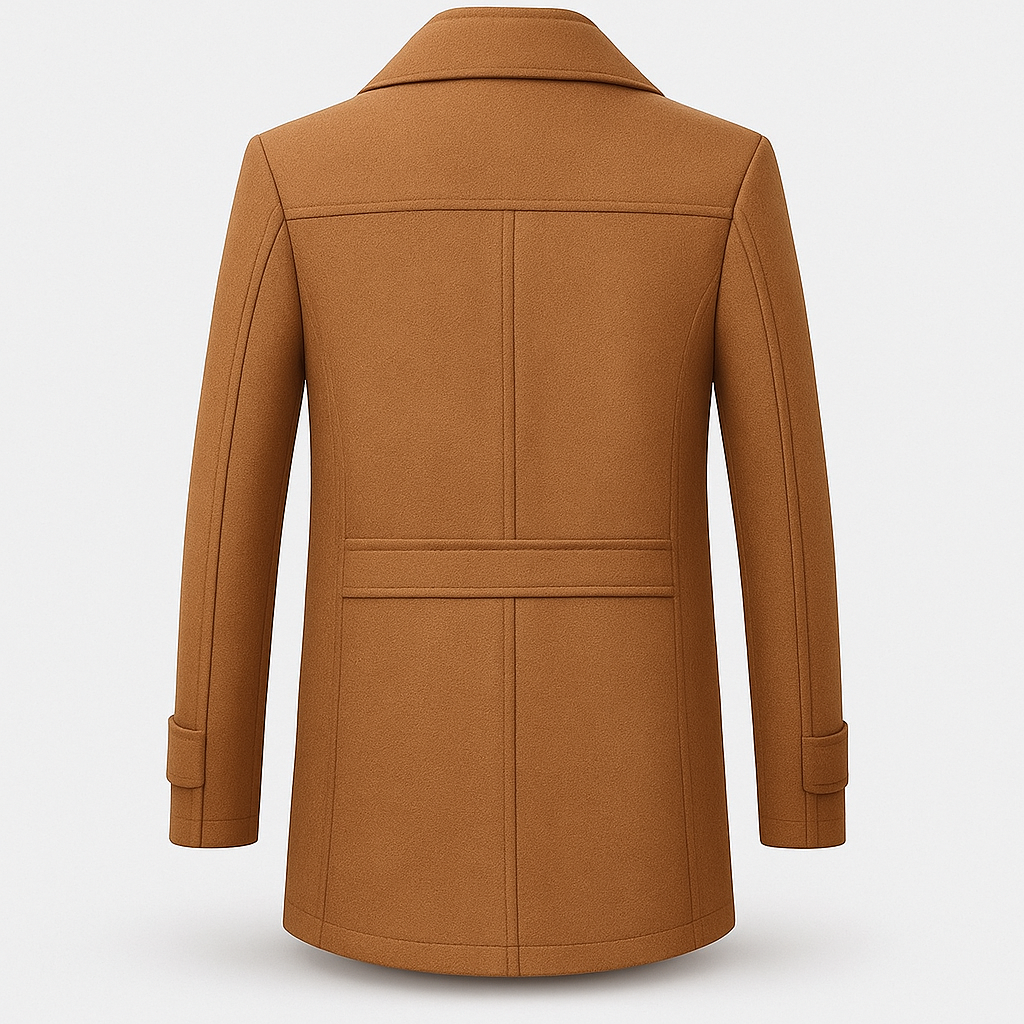 Classic men's wool coat