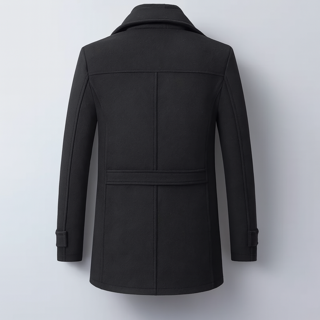 Classic men's wool coat