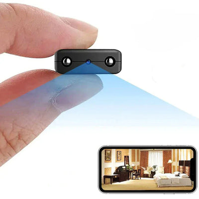 Micro HD Kamera mit WiFi und Audio - Kompakte Sicherheitskamera mit Nachtsicht