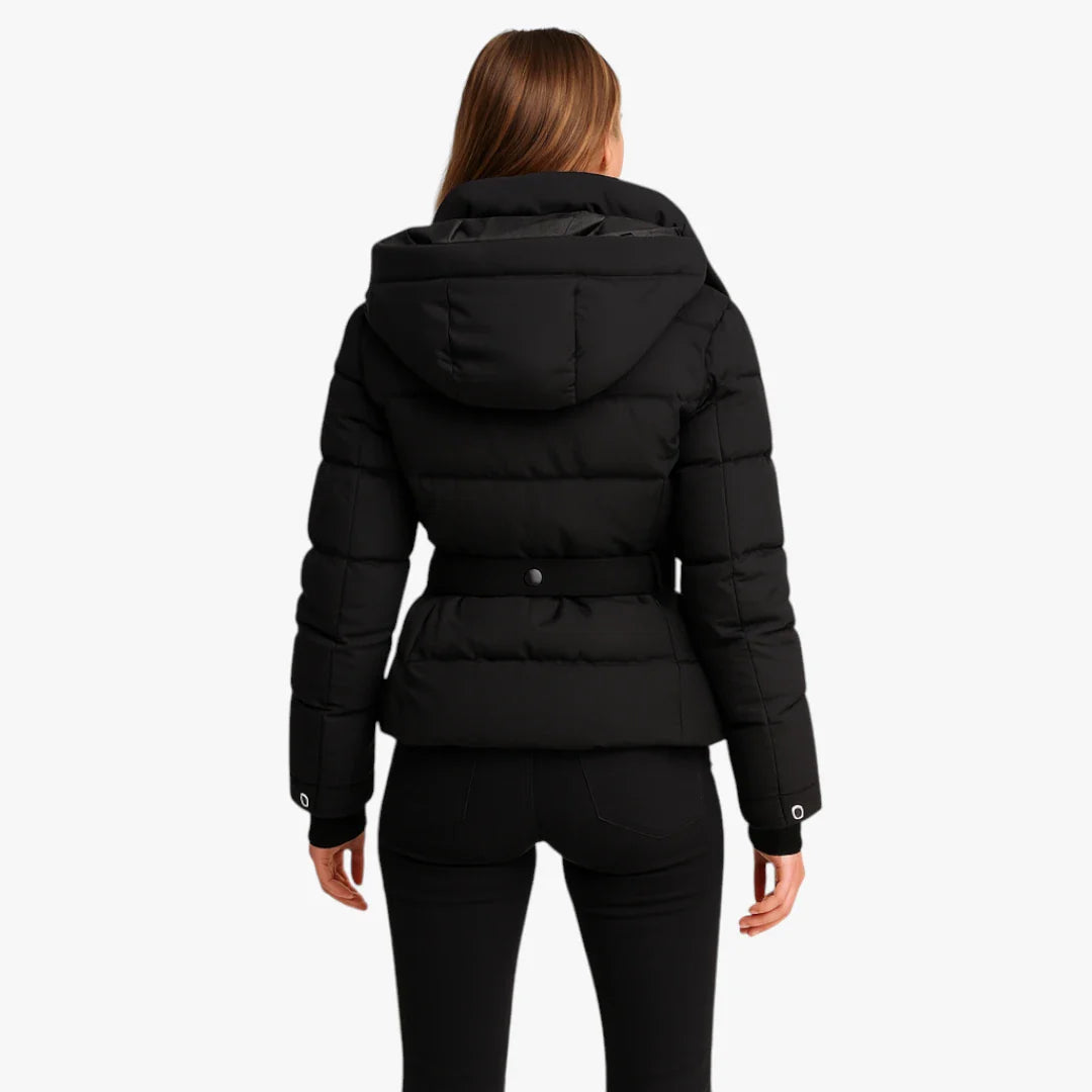 Pufferjacke Belted Wasserdicht für Frauen