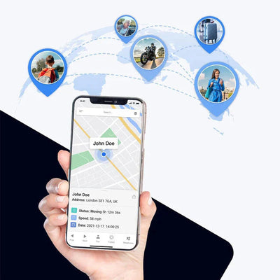 Magnetischer Mini-GPS-Tracker ohne Abonnement - Echtzeit-Tracking für Sicherheit und Überwachung
