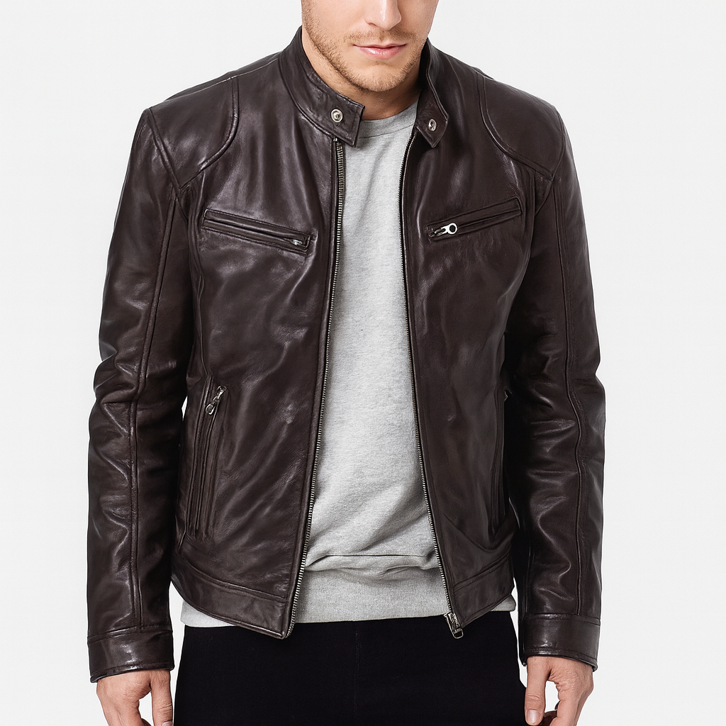 Leather jacket for men 