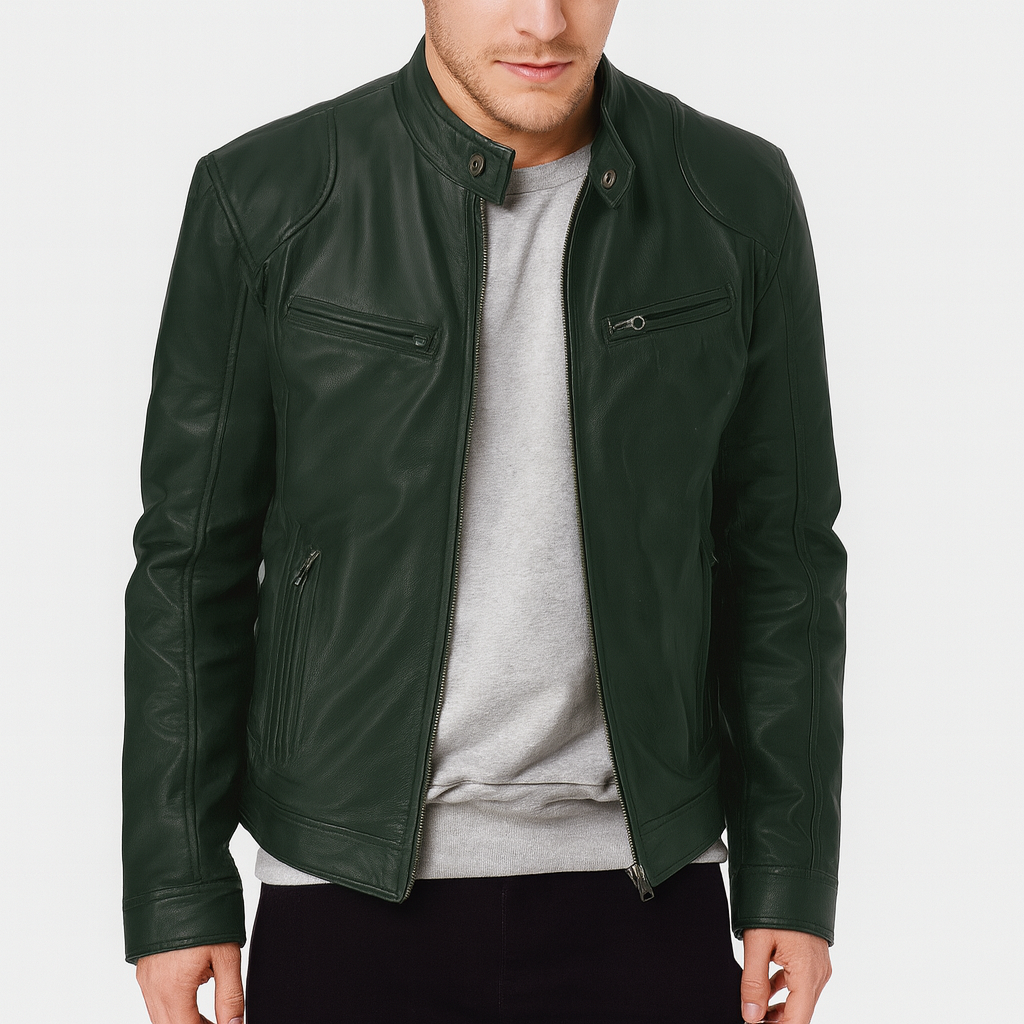 Leather jacket for men 