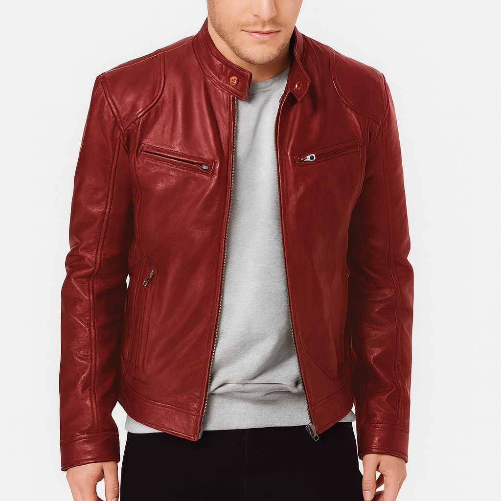Leather jacket for men 