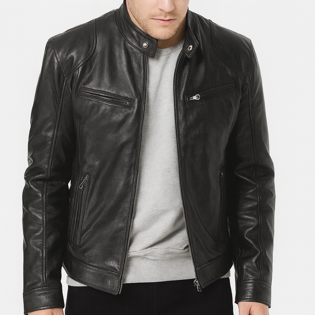 Leather jacket for men 