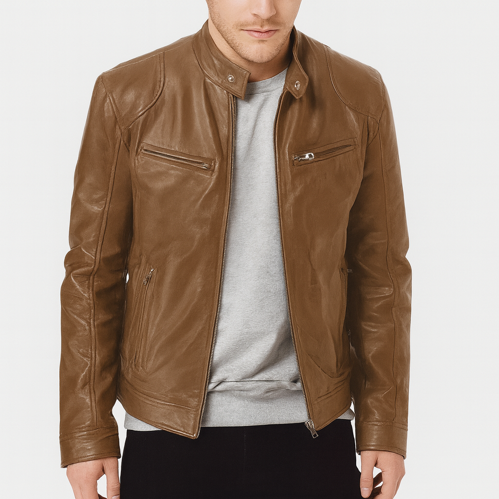Leather jacket for men 