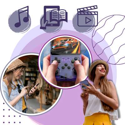 Múltiples emuladores de consola portátil retro 