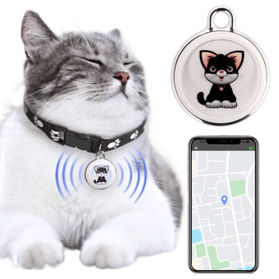 NARA - Rastreador GPS para mascotas con Bluetooth y diseño resistente al agua: compacto y ligero para mayor seguridad