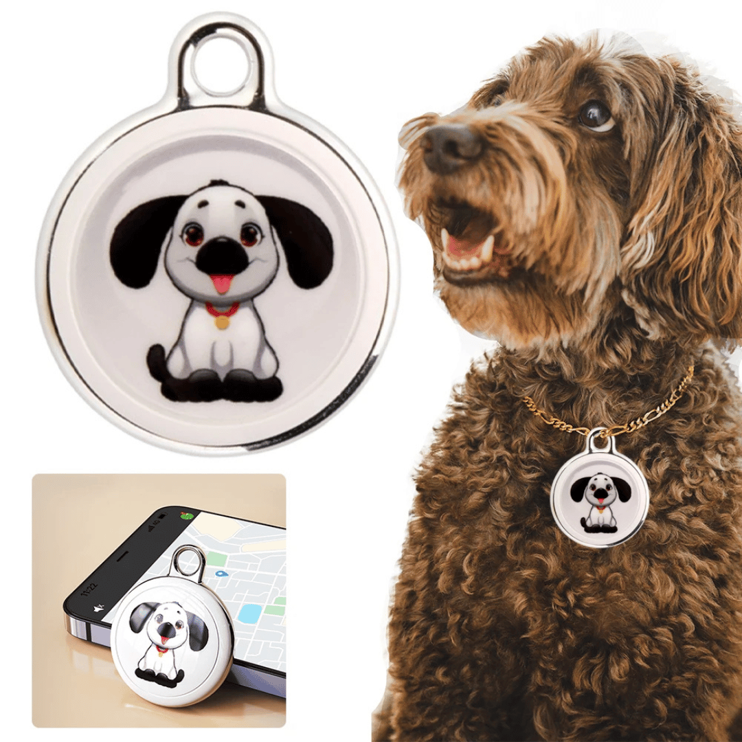 NARA - Rastreador GPS para mascotas con Bluetooth y diseño resistente al agua: compacto y ligero para mayor seguridad