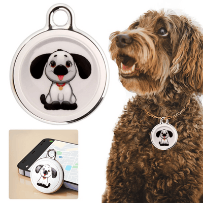 NARA - Rastreador GPS para mascotas con Bluetooth y diseño resistente al agua: compacto y ligero para mayor seguridad
