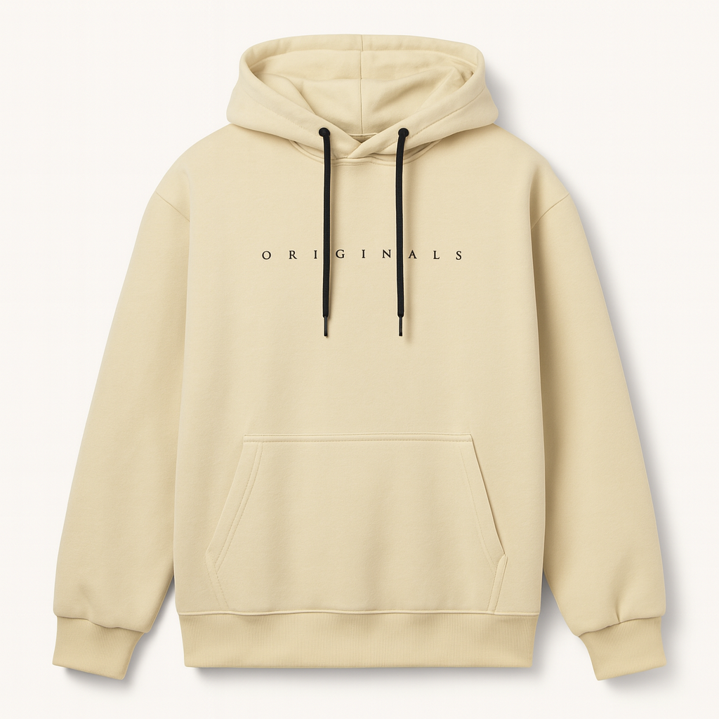 Stylish hoodie yellow