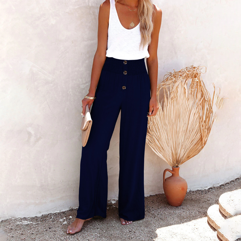 FARA | Stylische Hose mit hoher Taille