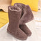 Warme Damen-Schneestiefel - Bequeme Winterstiefel mit Plüschfutter