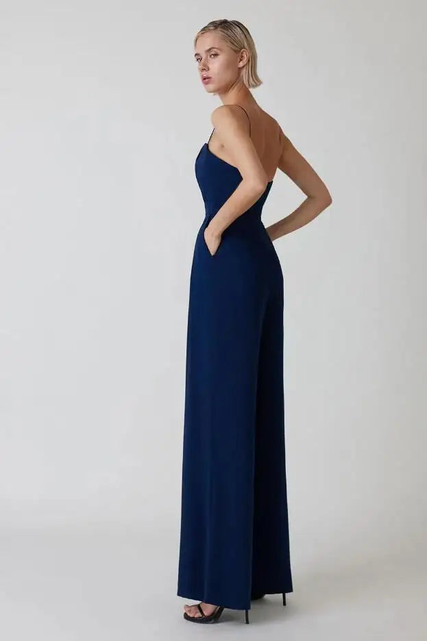 Elegantný dámsky overal bez rukávov