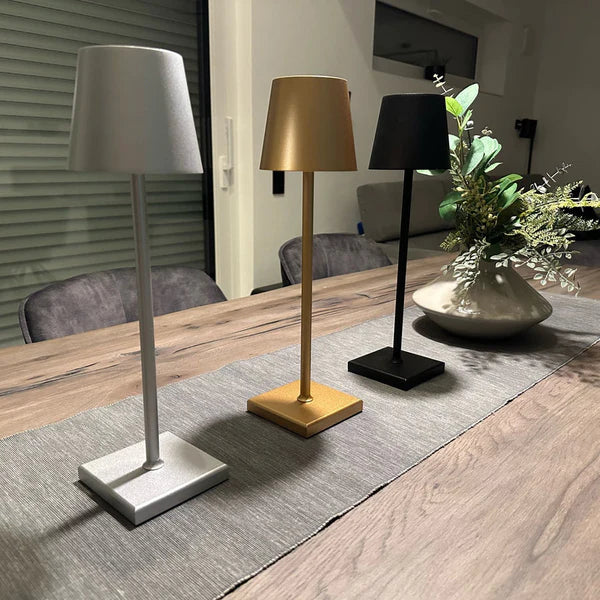 Nordiclight - Lámpara de mesa inalámbrica y recargable