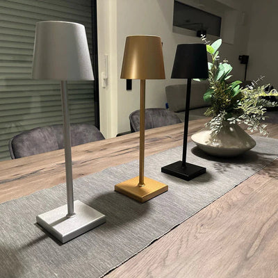Nordiclight - Lámpara de mesa inalámbrica y recargable