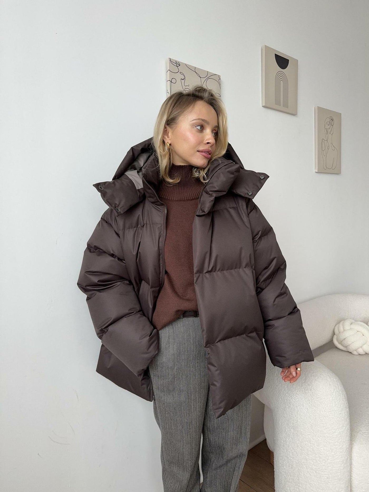 Moderne Thermo-Daunenjacke für Frauen - Leichte Daunenjacke Maxime