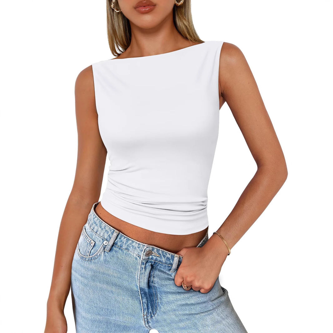Schickes ärmelloses Damen-Tanktop – Slim Fit & ganztägiger Komfort