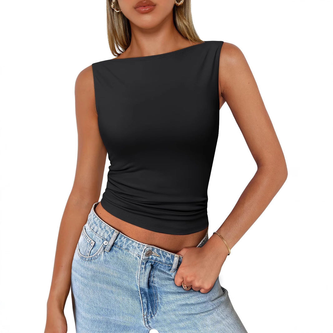 Schickes ärmelloses Damen-Tanktop – Slim Fit & ganztägiger Komfort