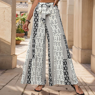 Elodia | Hochgeschnittene Hose mit weitem Bein