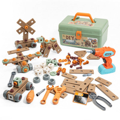 HANDYBUDDY | Juego de herramientas de bricolaje seguro para niños 