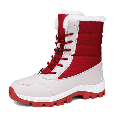 Wasserdichte Snowboots für Frauen - isolierte Winterstiefel mit rutschfester Sohle