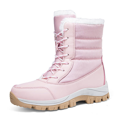 Wasserdichte Snowboots für Frauen - isolierte Winterstiefel mit rutschfester Sohle
