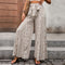 Elodia | Hochgeschnittene Hose mit weitem Bein