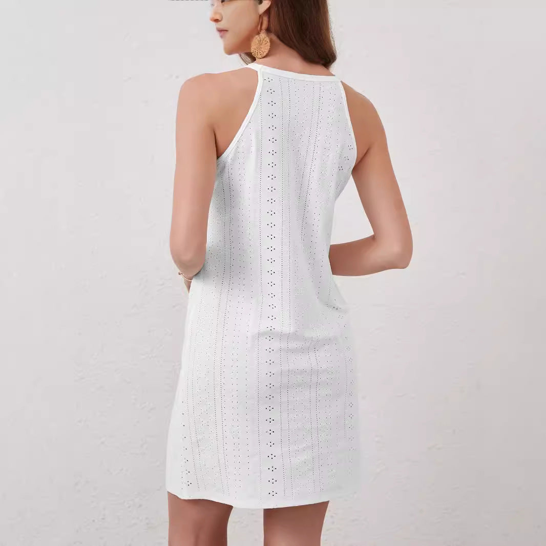 Damen Sommerkleid mit Cut-Outs aus Spitze – Elegant & luftig für jeden Anlass
