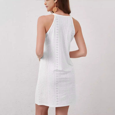 Damen Sommerkleid mit Cut-Outs aus Spitze – Elegant & luftig für jeden Anlass