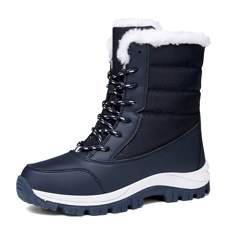 Wasserdichte Snowboots für Frauen - isolierte Winterstiefel mit rutschfester Sohle