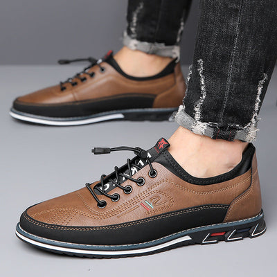 Handgefertigte lässige vegane Lederschuhe