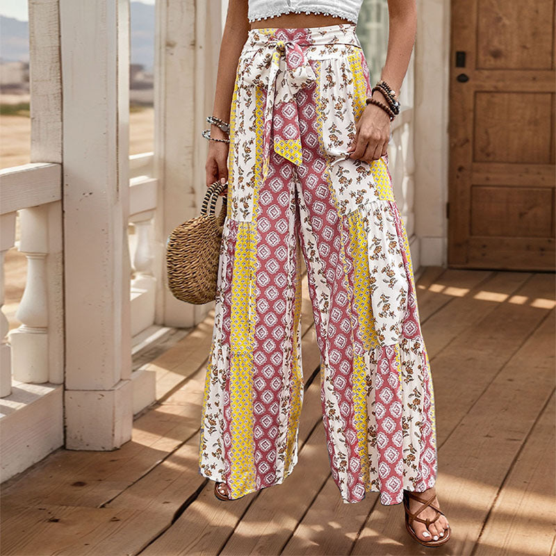 Elodia | Hochgeschnittene Hose mit weitem Bein