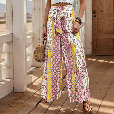 Elodia | Hochgeschnittene Hose mit weitem Bein