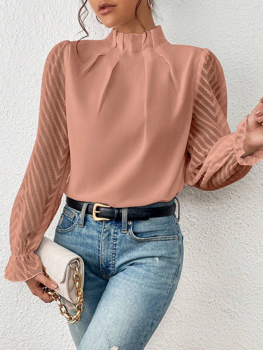Elegante Ärmelbluse für Frauen Malou - Femininer Stil