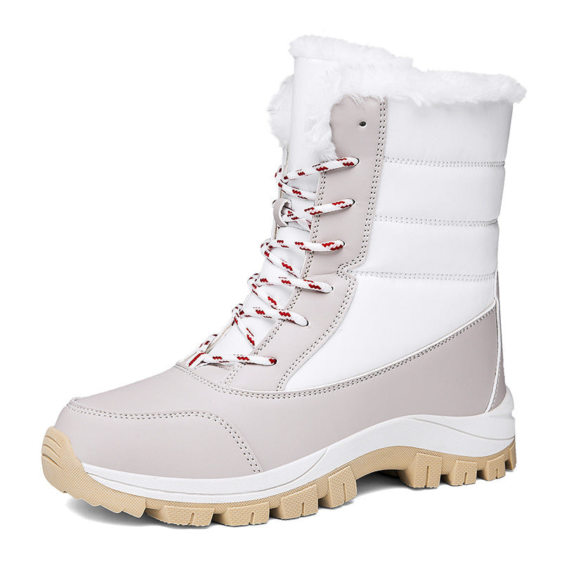 Wasserdichte Snowboots für Frauen - isolierte Winterstiefel mit rutschfester Sohle