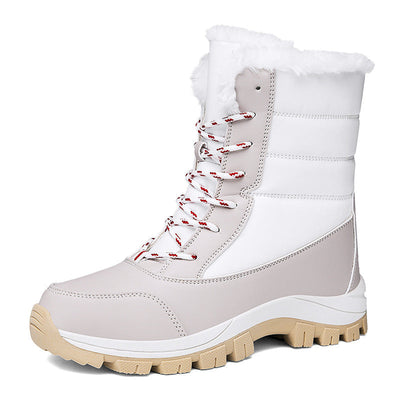 Wasserdichte Snowboots für Frauen - isolierte Winterstiefel mit rutschfester Sohle