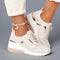 Damen Keil Turnschuhe | Plattform Bequeme Wanderschuhe