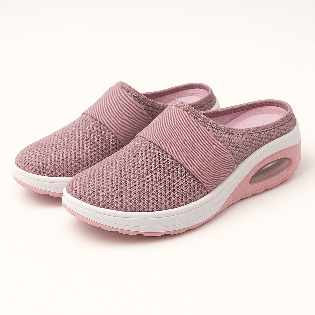 Orthopedic air-cushioned shoes pink