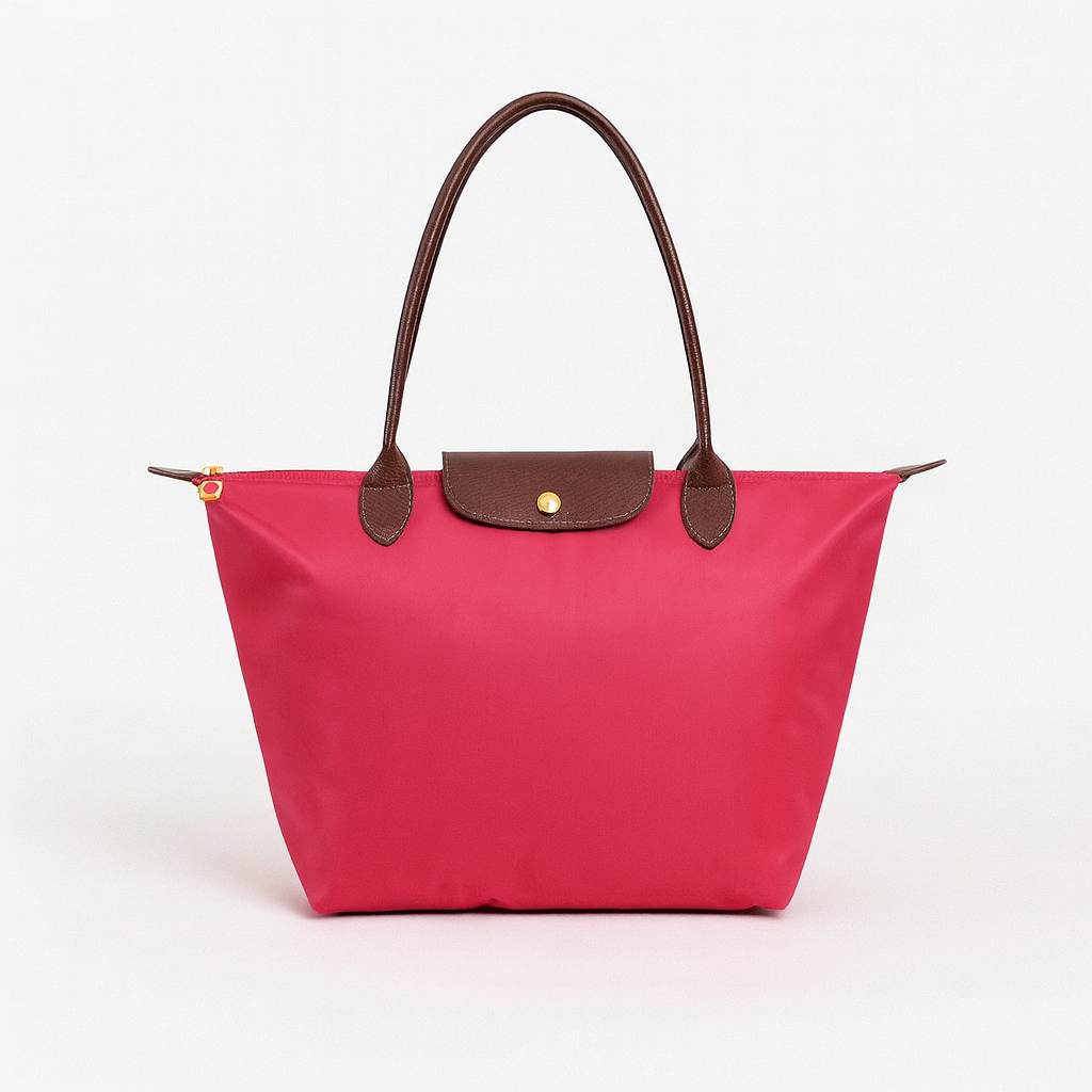 Oxford shoulder bag pink