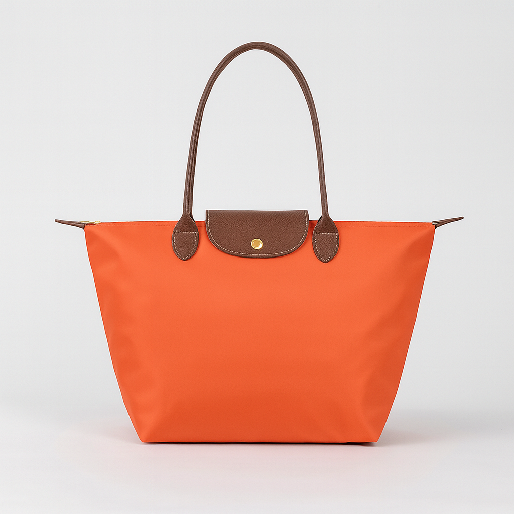 Oxford shoulder bag orange