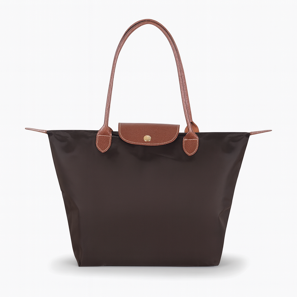 Oxford shoulder bag coffee