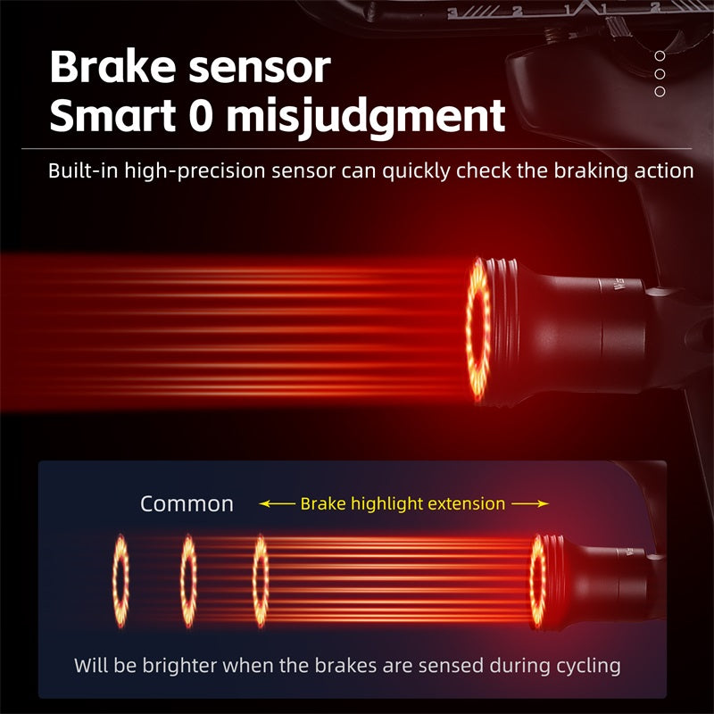 Luz de bicicleta rara