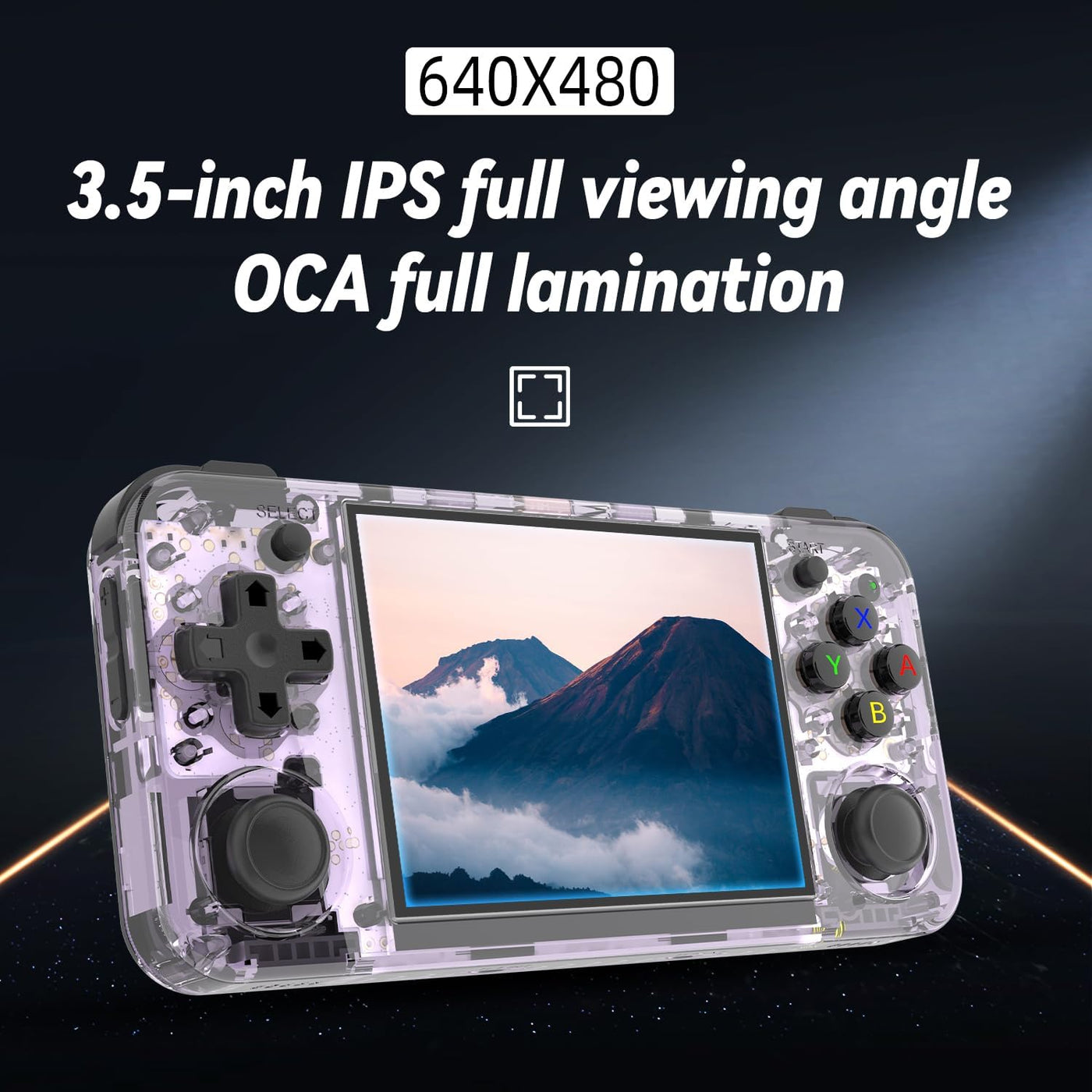 Retro-Handheld-Spielkonsole - 3,5" IPS-Display, Linux OS