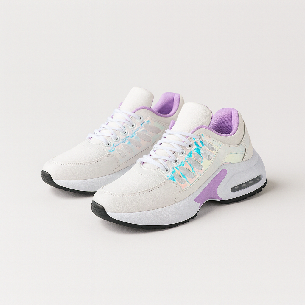 Non-slip orthopedic shoe purple