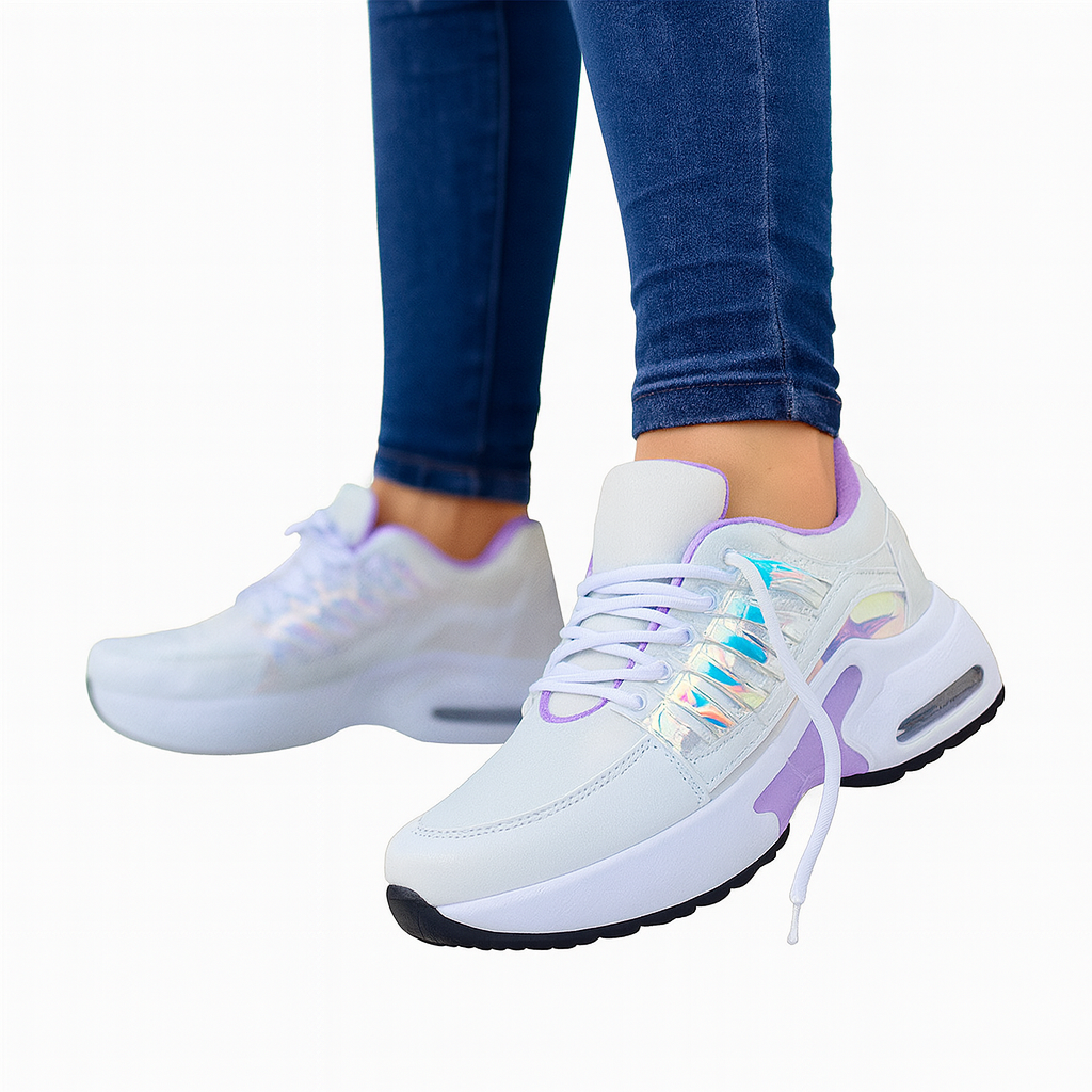 Non-slip orthopedic shoe purple
