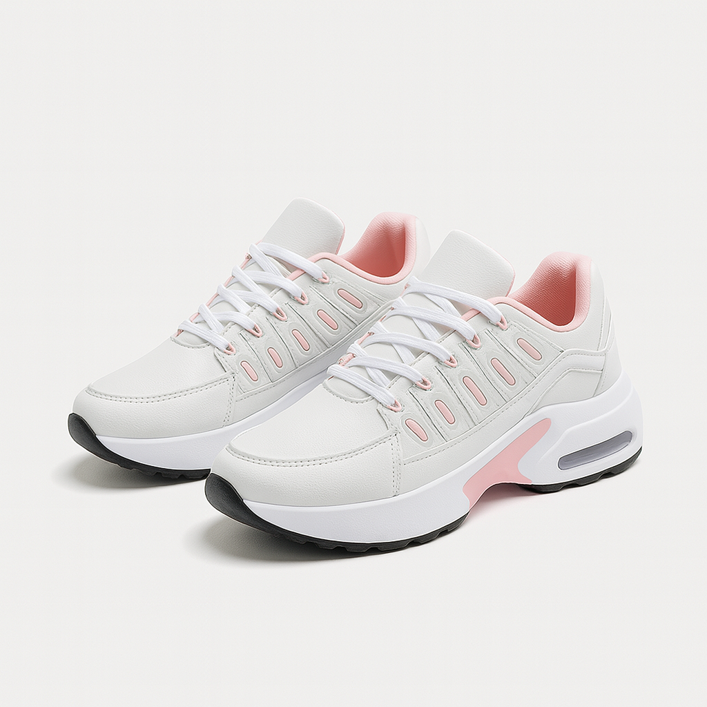 Non-slip orthopedic shoe white