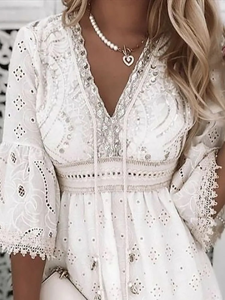 Élise Spitzenkleid - sommerliche Boho-Eleganz