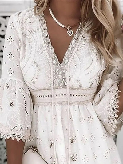 Élise Spitzenkleid - sommerliche Boho-Eleganz