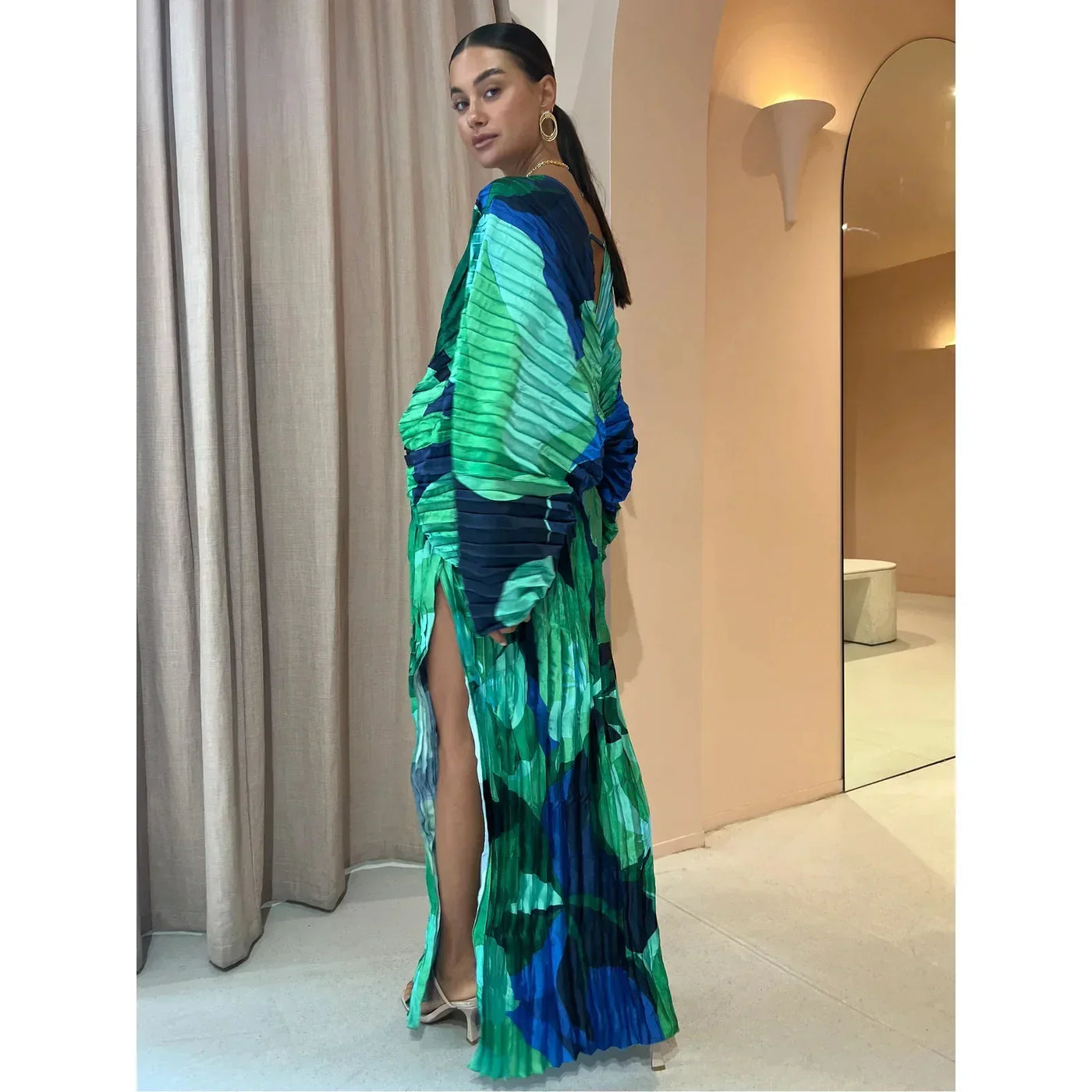 Eva - Plissee-Kleid